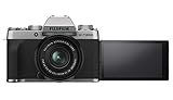 Fujifilm X-T200 - Kit cámara con objetivo intercambiable XC15-45/3.5-5.6 PZ, Tarjeta 16 GB, color plata